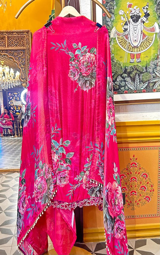Noor-e-Gulzar (Magenta)