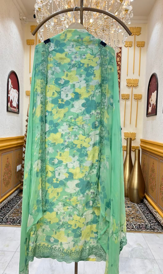 Kavya Print Thread Suit