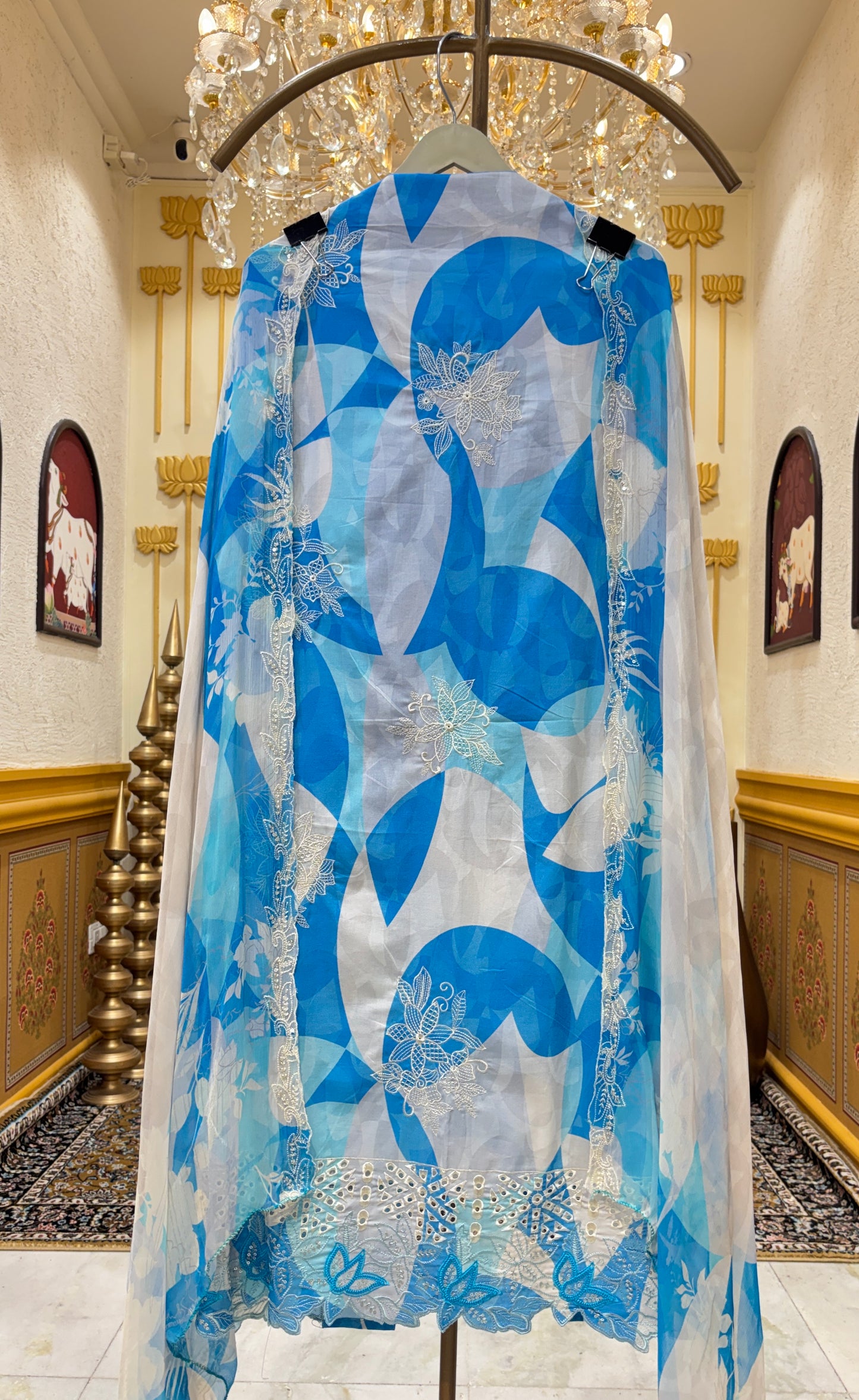 Rangriti Printed Cotton Suit