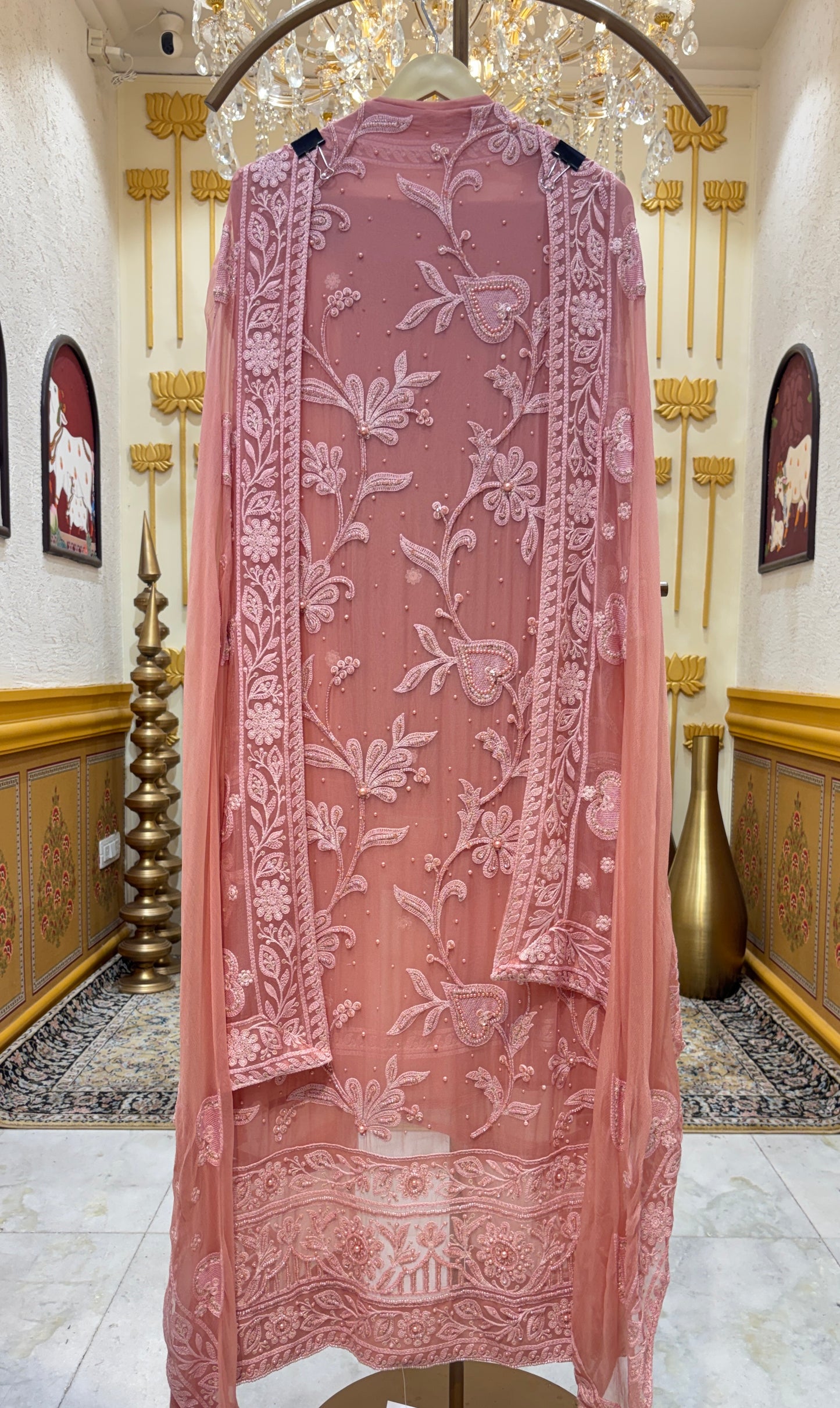 Aveera Handcrafted Georgette Suit