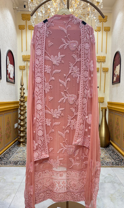Aveera Handcrafted Georgette Suit
