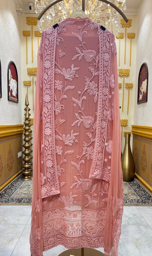 Aveera Handcrafted Georgette Suit