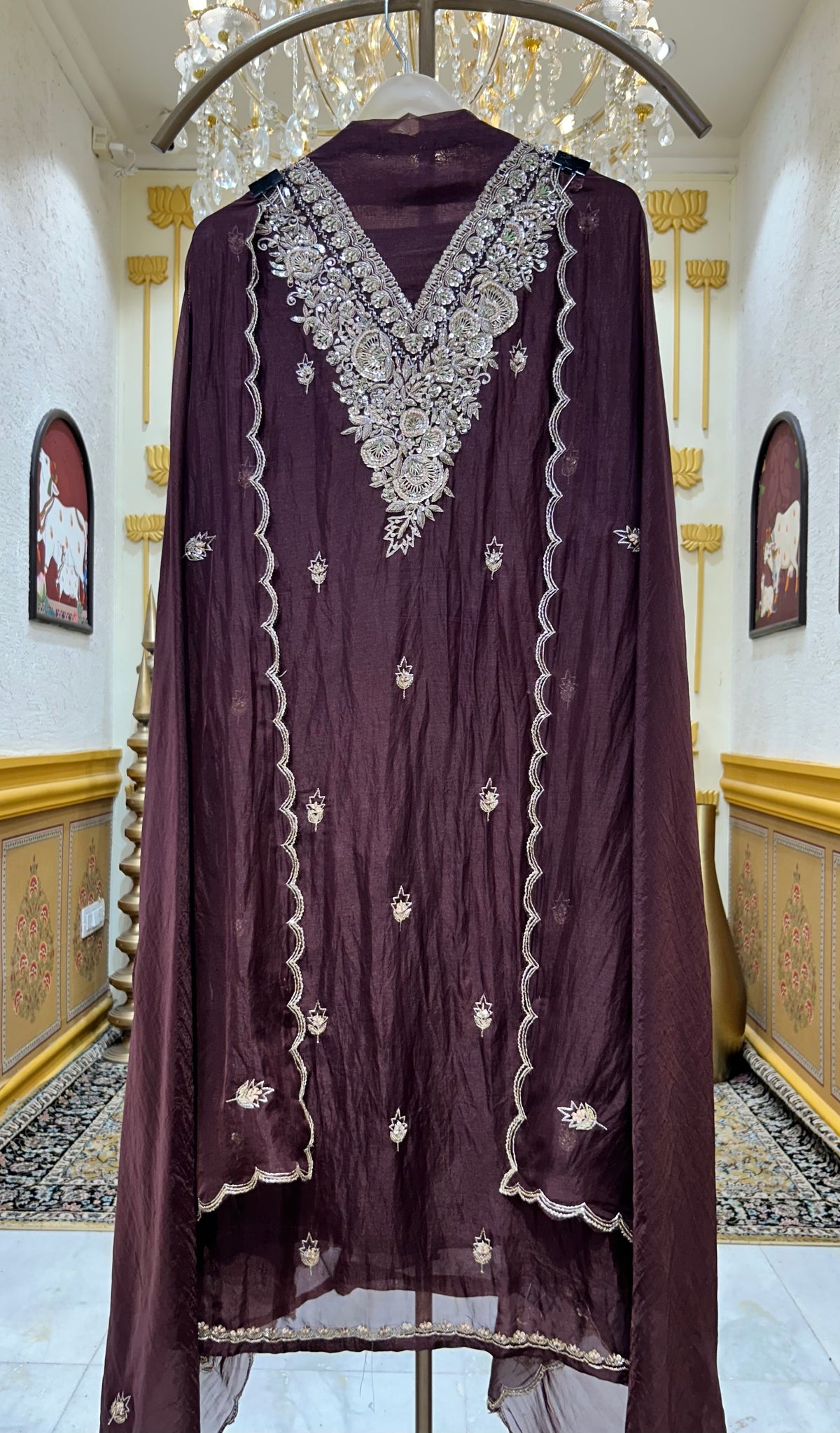 Aarunya Organza Suit