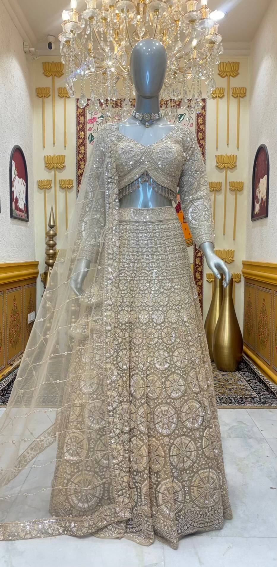 Afreen Handwork Lehenga Set