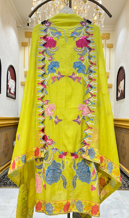 Mrinalesha Mul Chanderi Suit