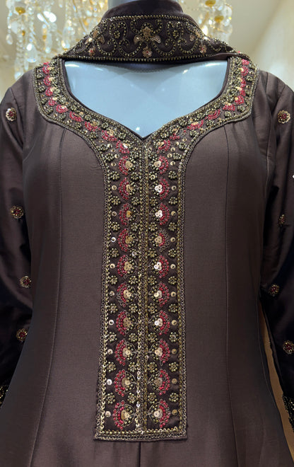 Chand Afreen Anarkali Set