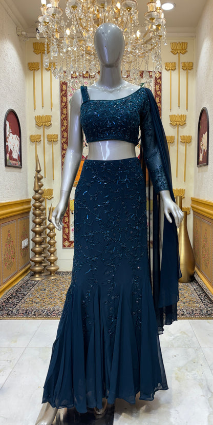 Mehrunisa Mermaid Lehenga