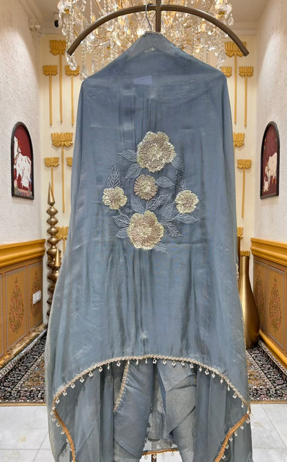 Inara Dori Shimmer Organza Suit