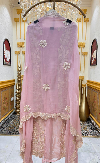 Zareeva Handcrafted Organza Suit
