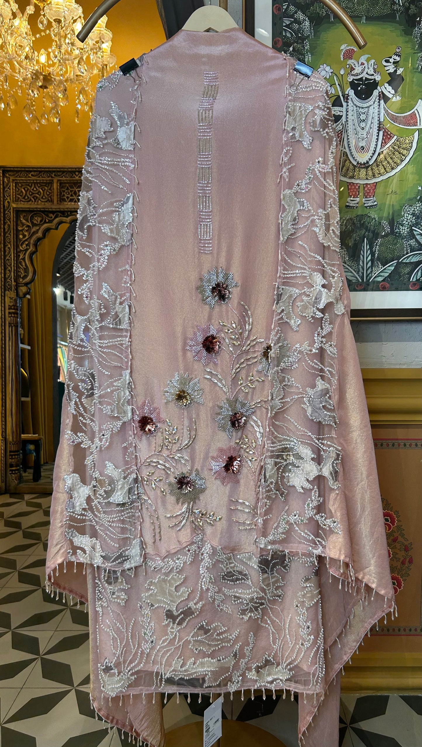 Ziba Shimmer Organza Suit