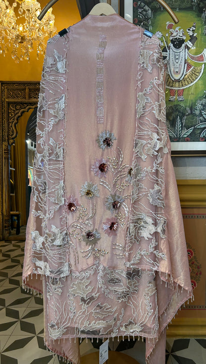 Ziba Shimmer Organza Suit