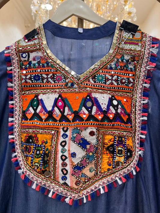 Reyra Sheesha Denim Set