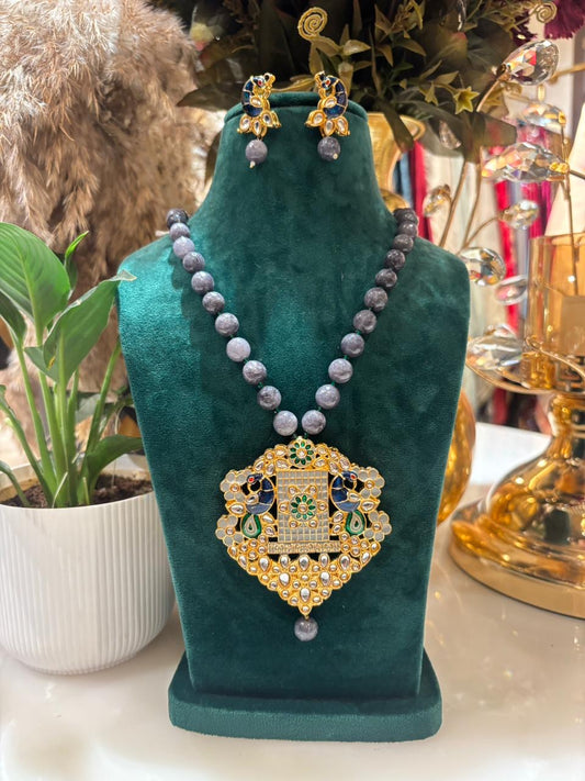 Afsheen Navrang Haar Set (Grey)