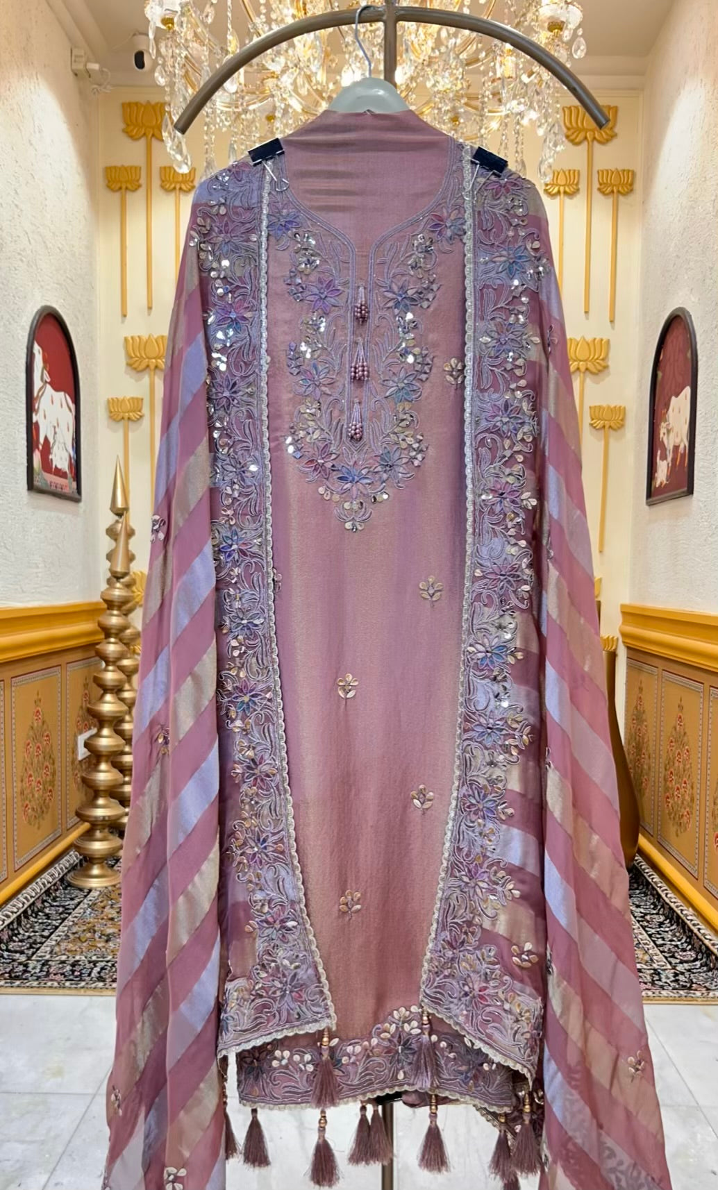 Arezya Aaina Élan Suit (Pink)