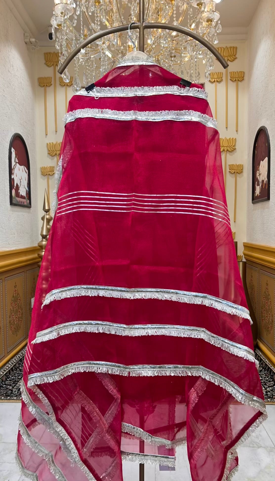 Arezza Leather Work Suit (Magenta 1)