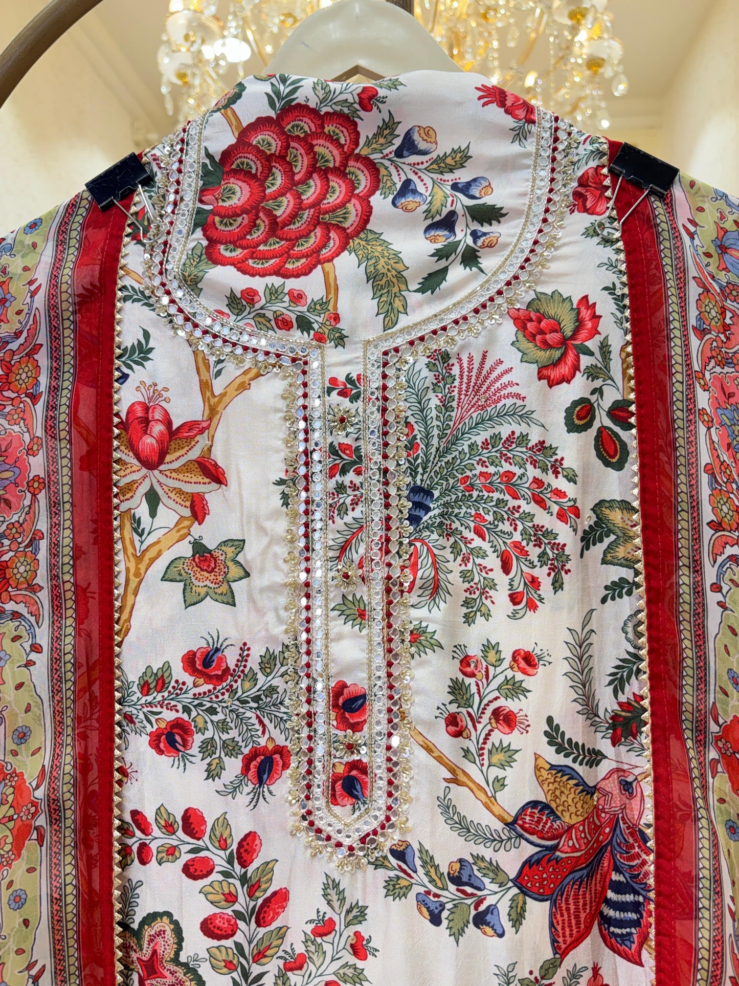Tvesha Printed Muslin Suit