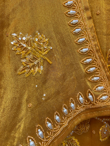 Zehra Sitara Suit (Yellow)