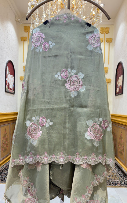 Ruhzeba Organza Suit