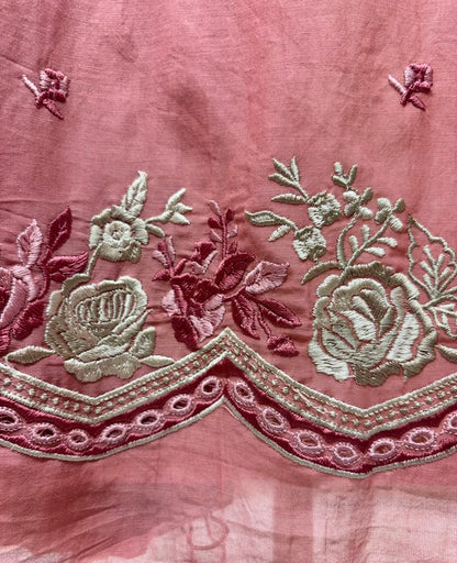 Meher Thread Patch Chanderi Suit