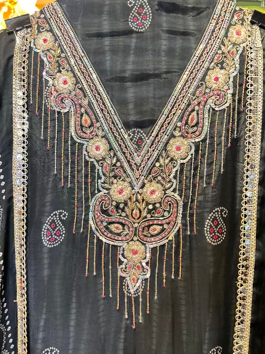 Bandhani Noor Suit