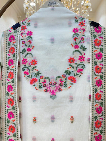 Rajvella Banarasi Chanderi Suit