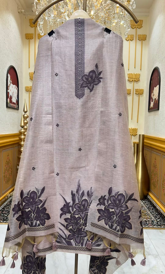 Ishvani Linen Suit (Ivory)