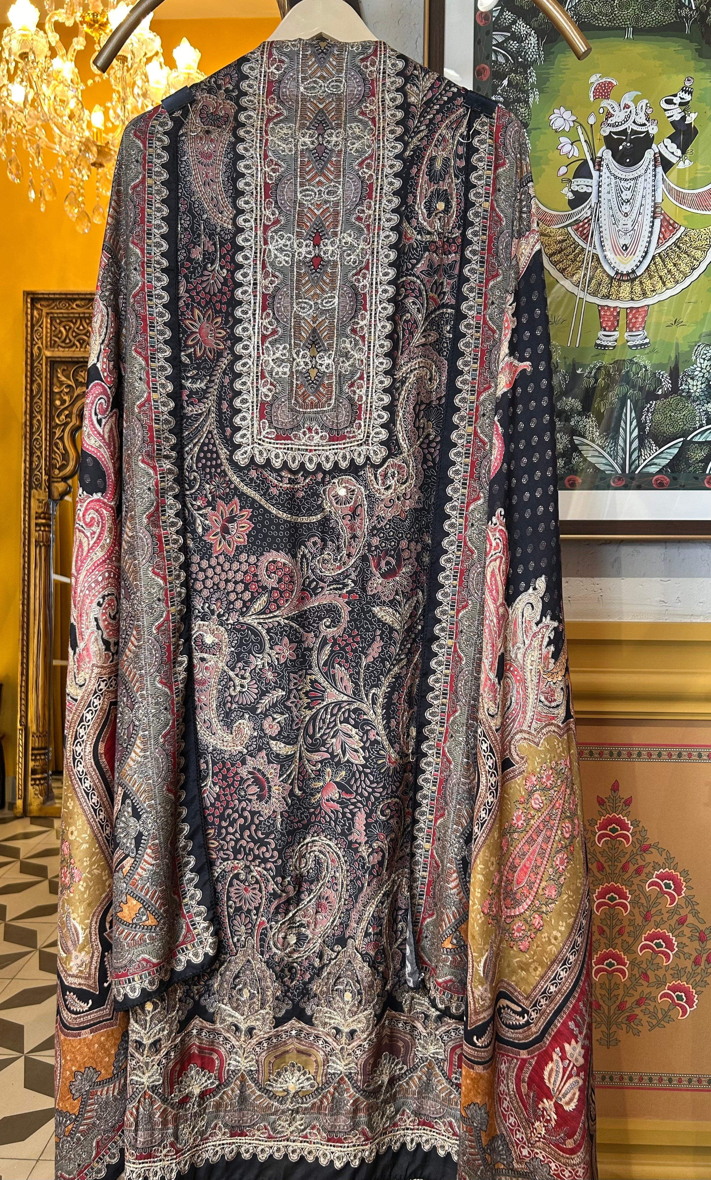 Zureen Muslin Printed Suit