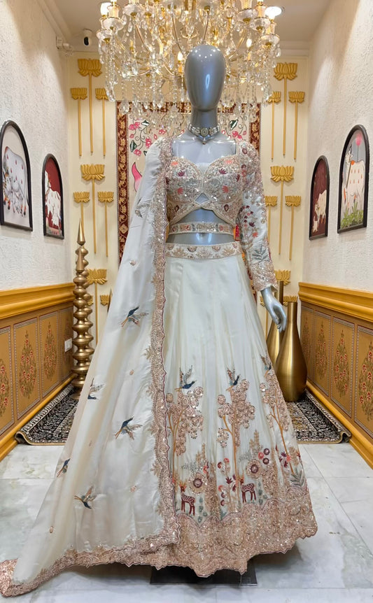 Afsara Shimmer Lehenga Set