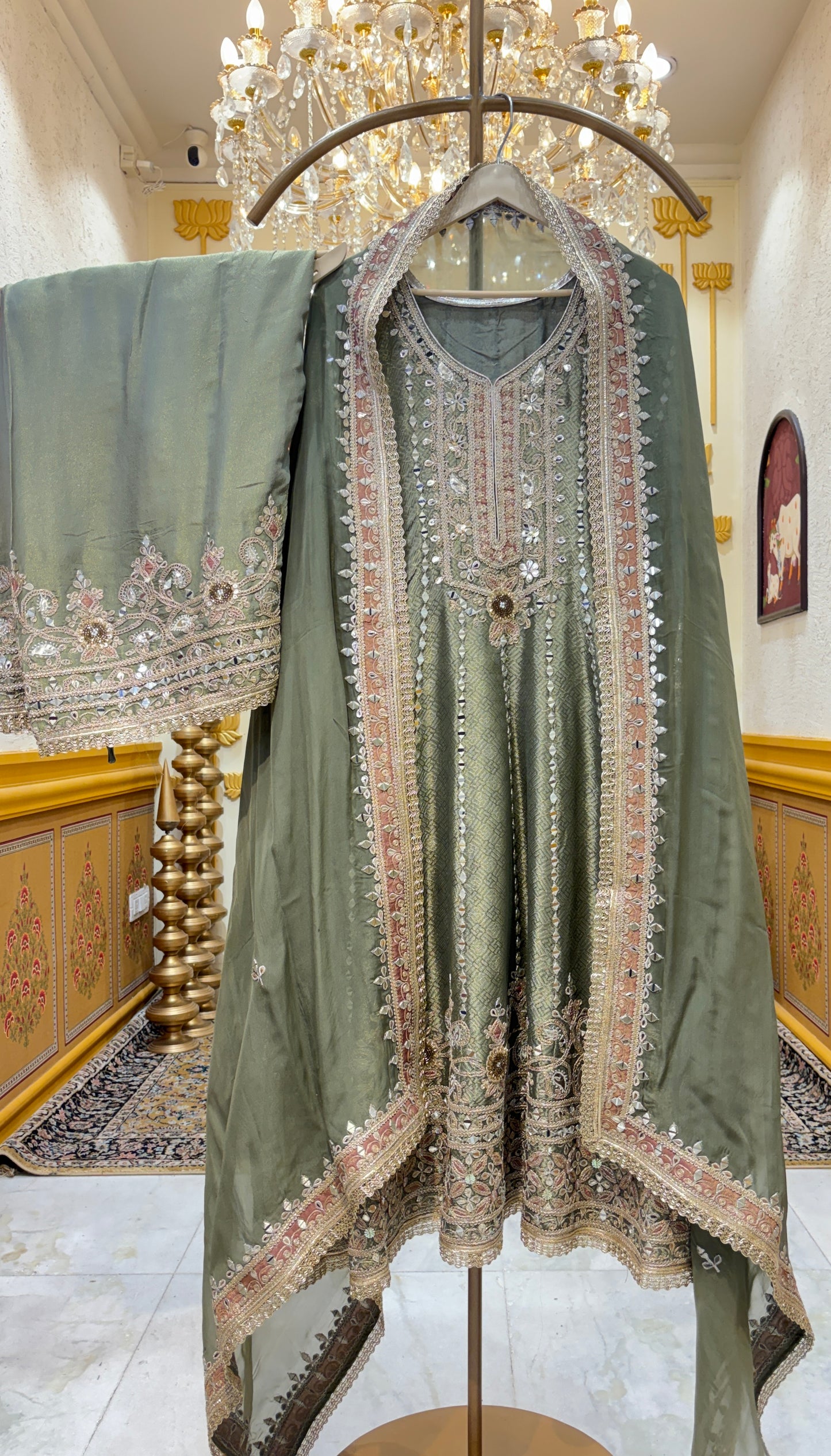 Aarunya Anarkali Set