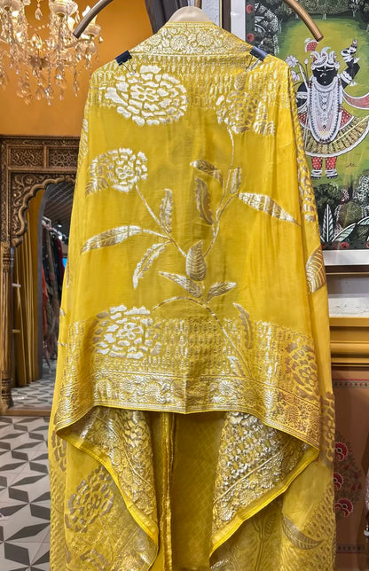 Sabeira Organza Suit (Yellow)