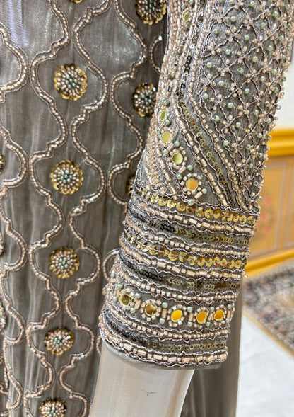 Zarafshaan Jacket Lehenga