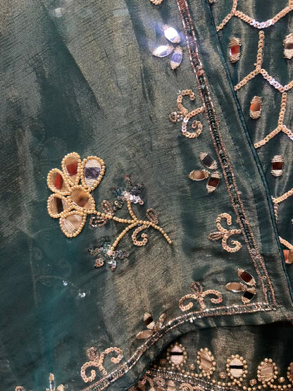 Ruh-e-Chamak (Peacock Blue)