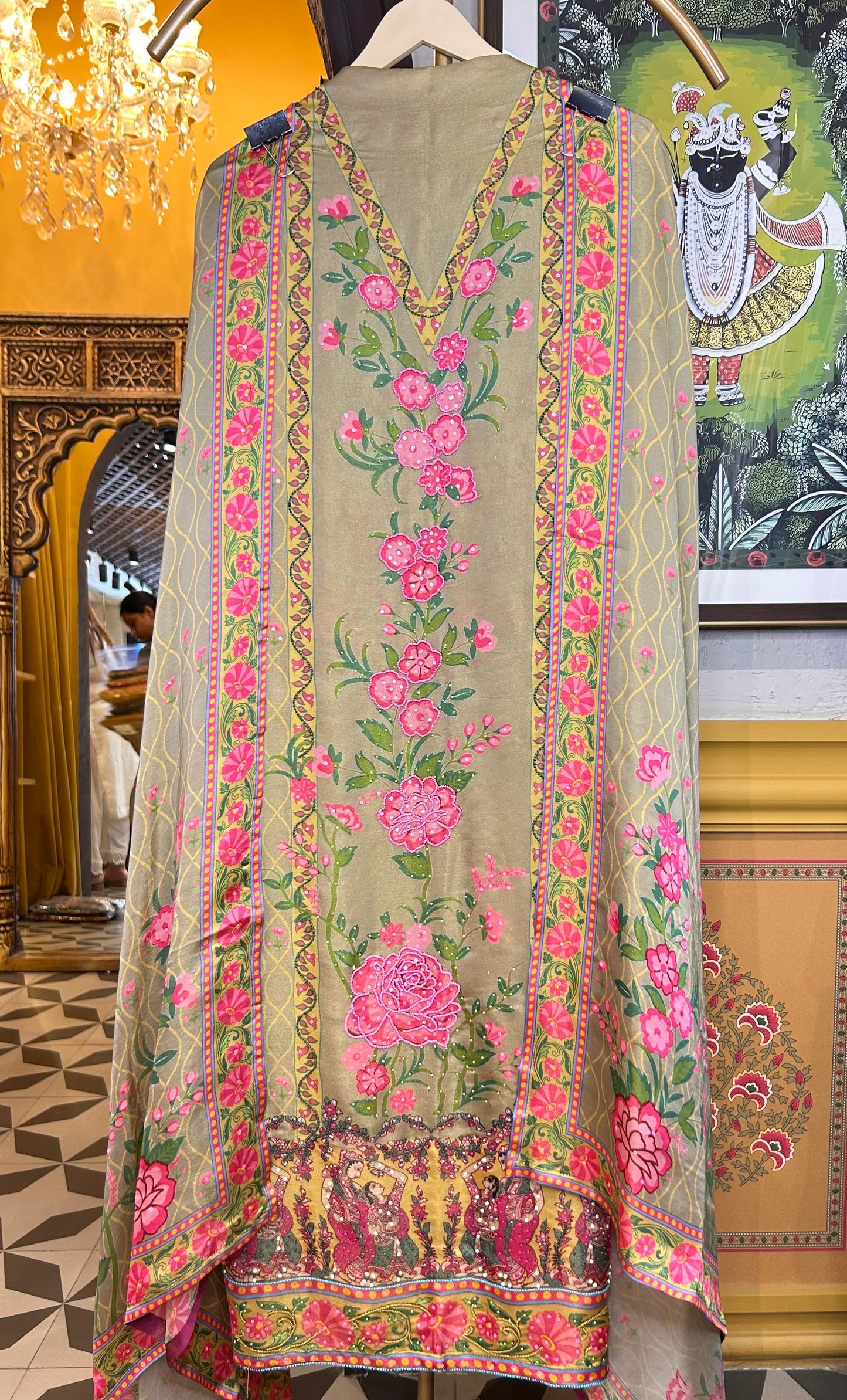 Gulnaaz Bagh Suit (Green)