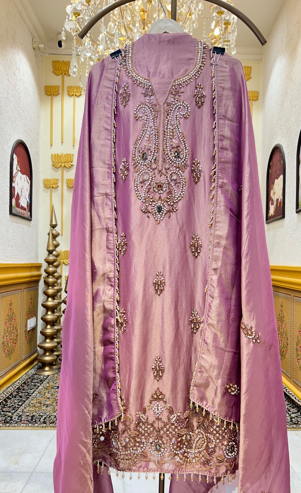 Azeyra Organza Suit