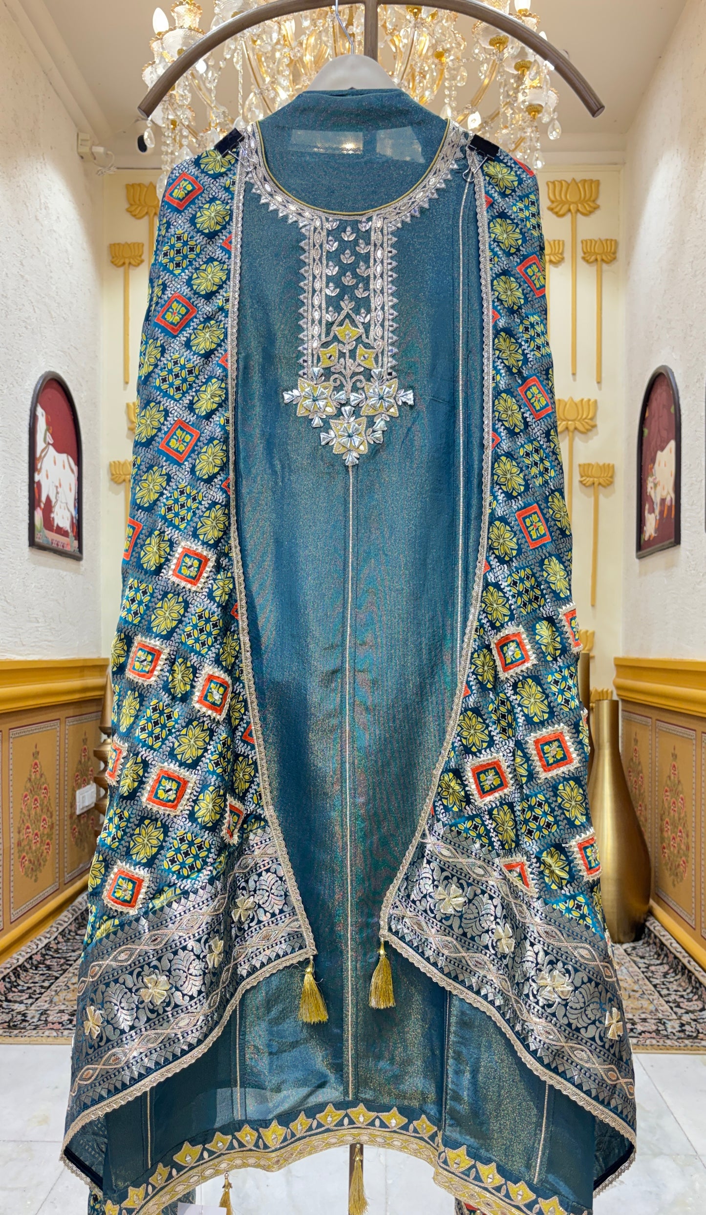 Noor Kiran Organza Suit