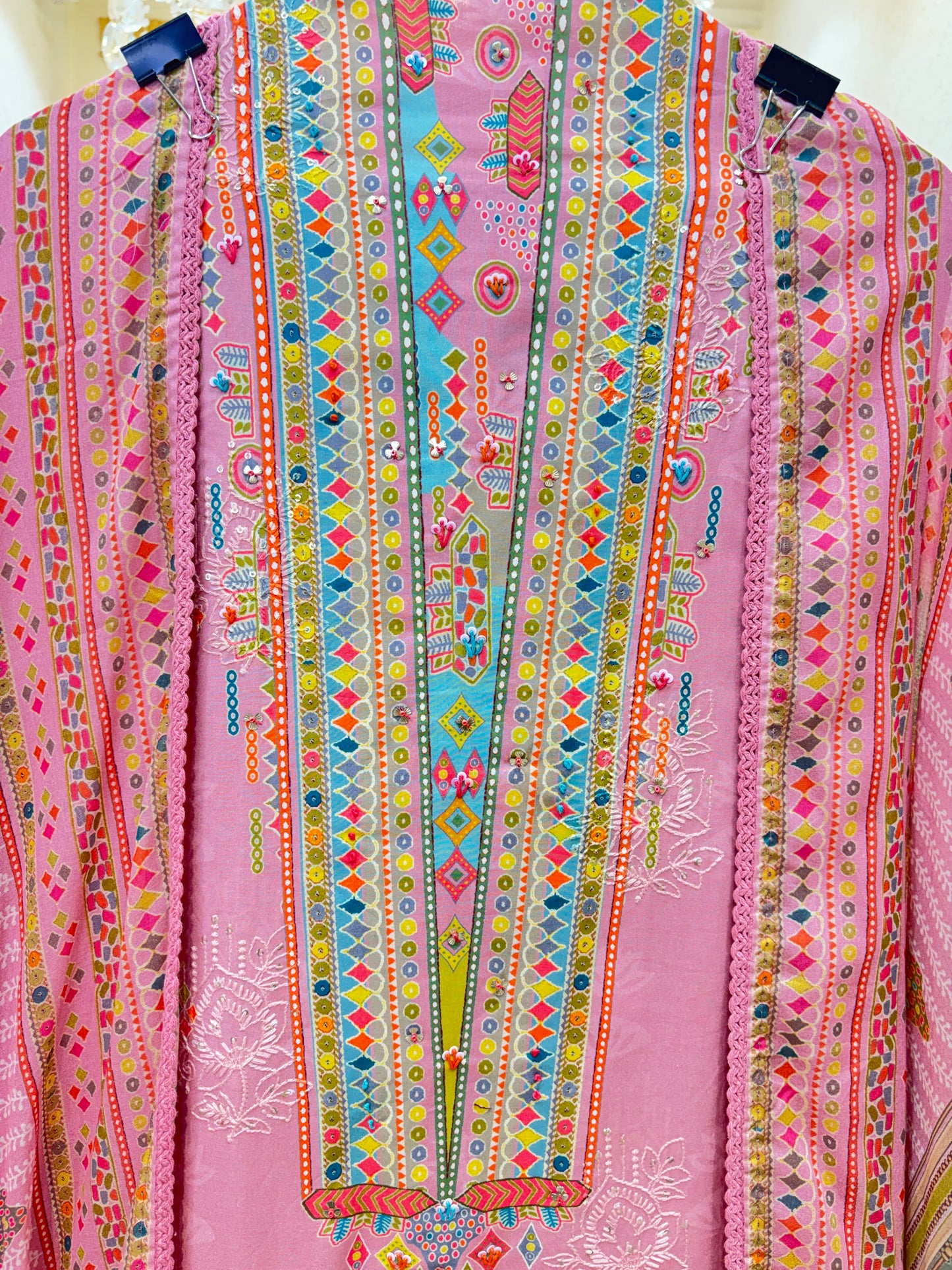 Aafreen Sequin Cotton Suit
