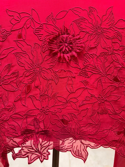 Zarleen Threadwork Suit (Pink)