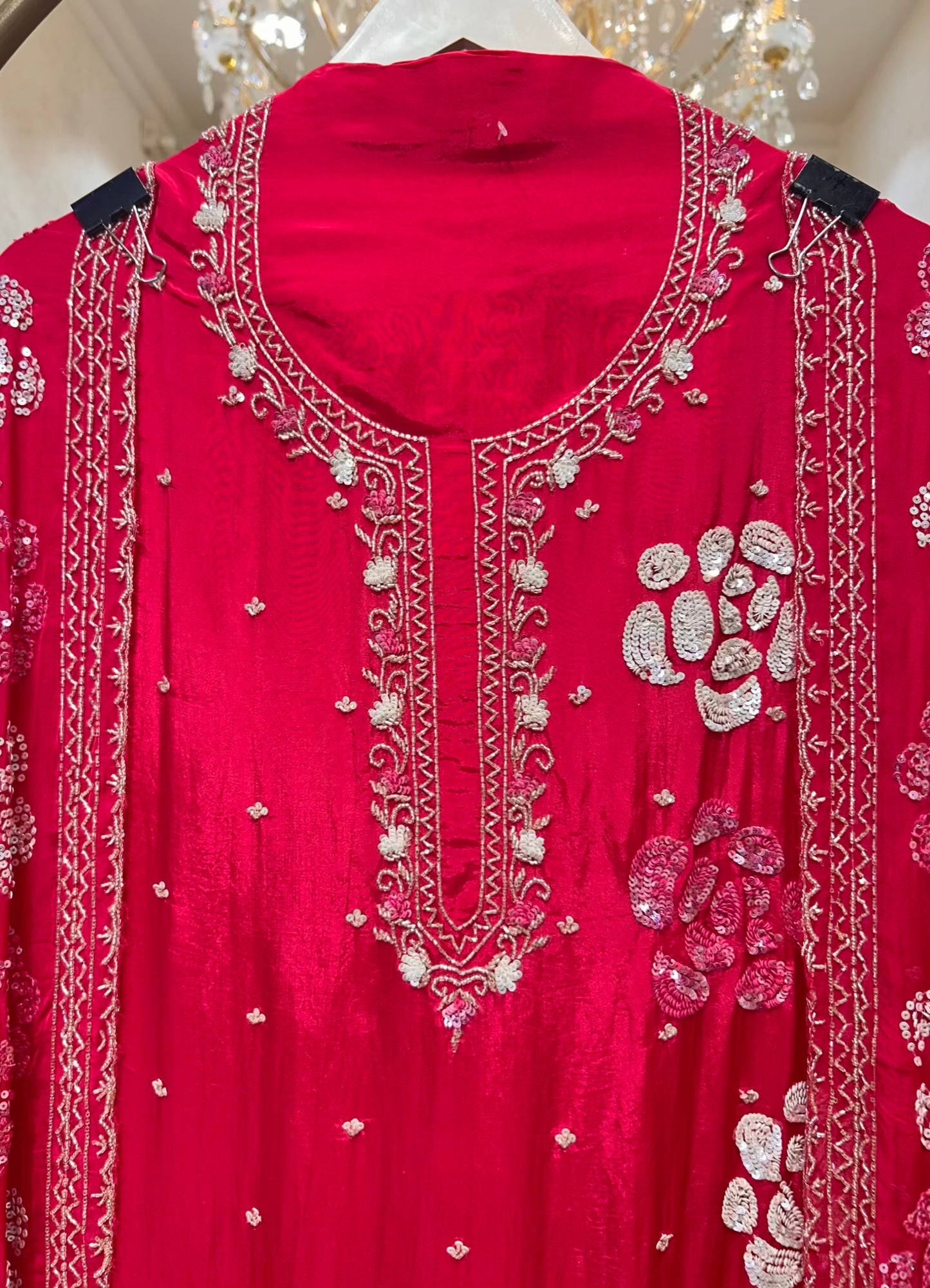 Ruhara Silken Veil Suit (Magenta)