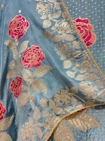 Zarmeher Banarasi Suit