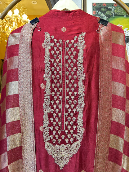Élarisse D’Or Pure Silk Suit