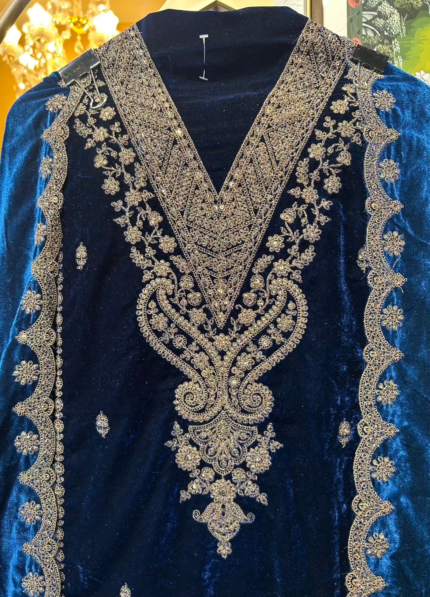 Rimvaar Velvet Suit (Blue)