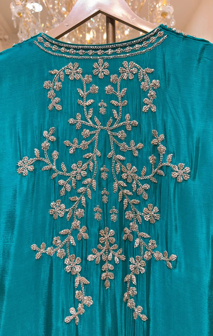 Elina Chinon Handwork Sharara Set (Green)