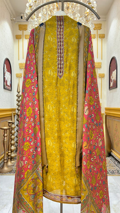Kashni Ajrakh Suit
