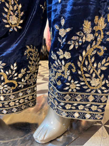 Samaara Velvet Farshi Suit
