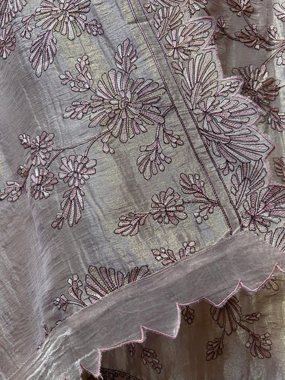 Luméra Threadé Tissue Organza Suit