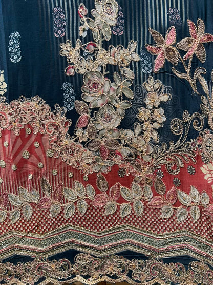 Naaz-e-Zari (Blue)