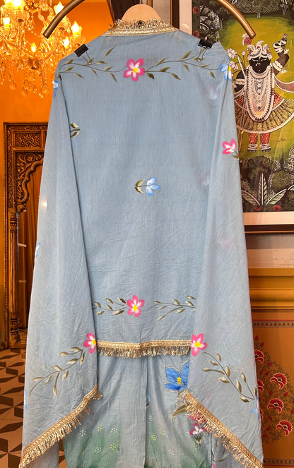Kumuda Mul Chanderi Suit