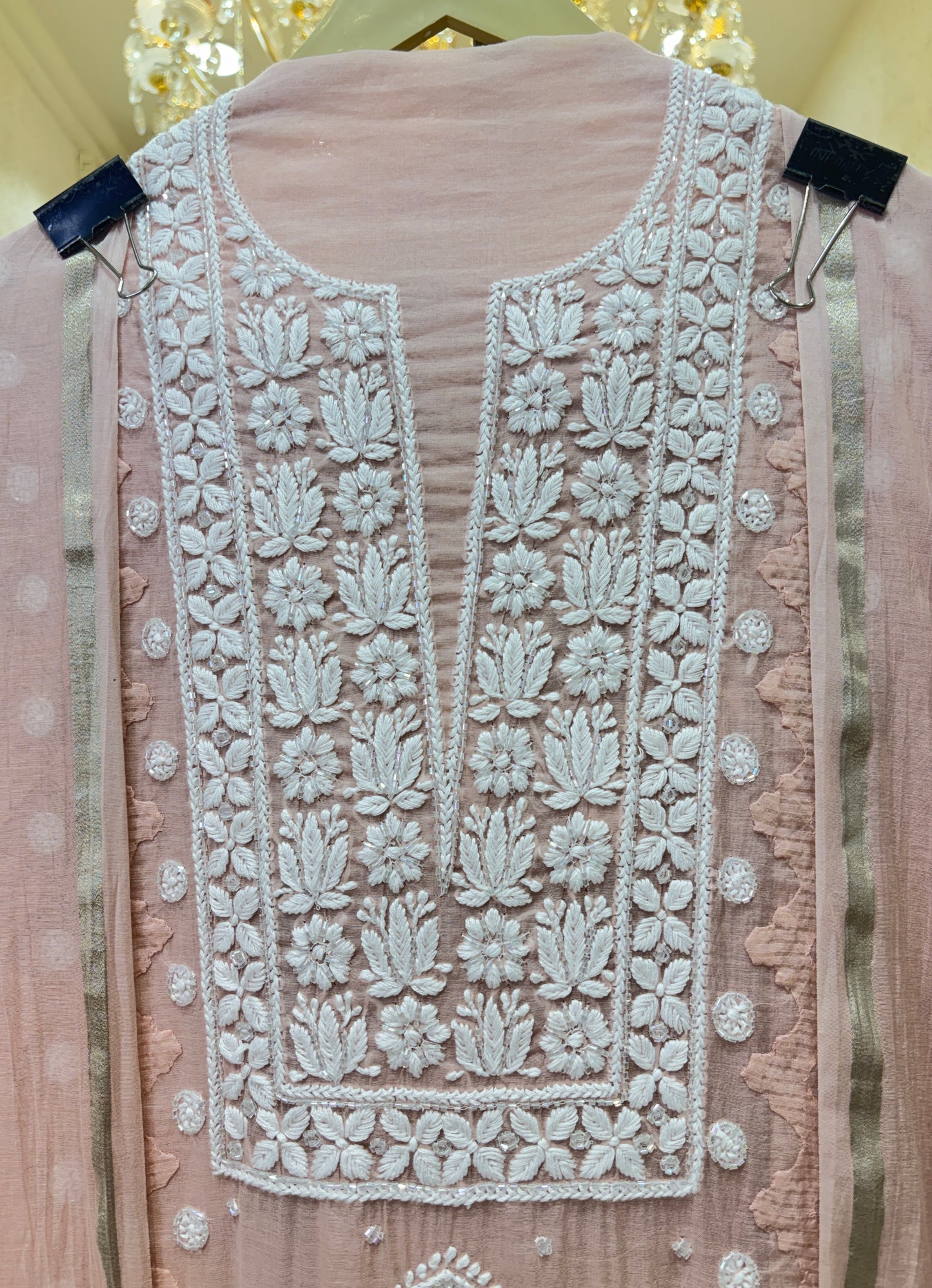 Aarzelle Artisan Chanderi Suit