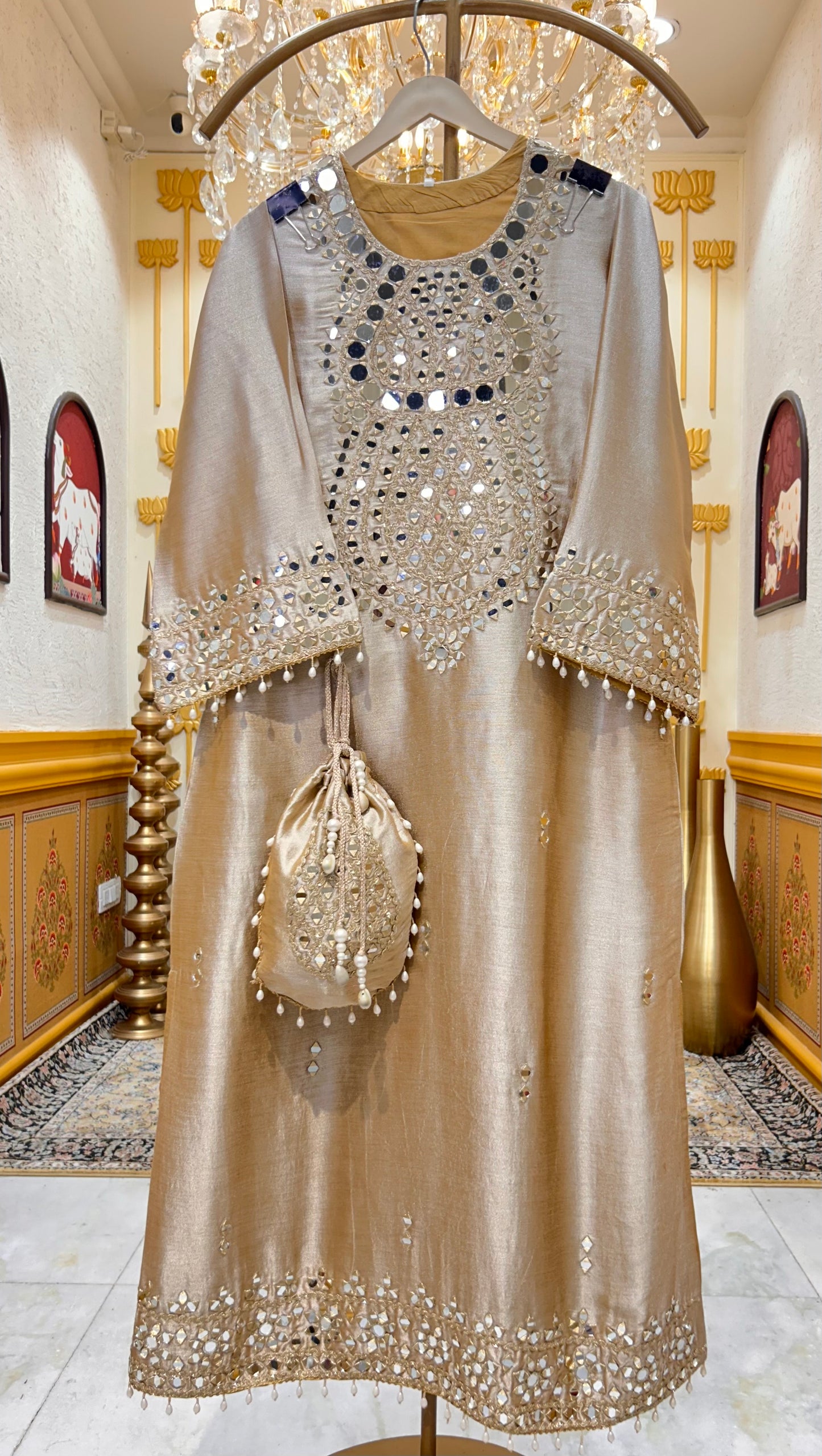 Amaaya Mirror Organza Dress