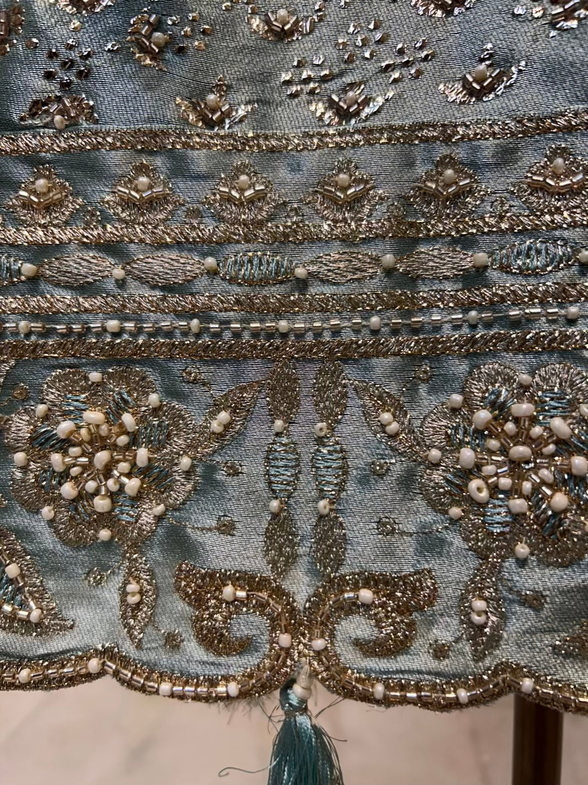 Mehraz Éclat Mukaish Suit (Green)